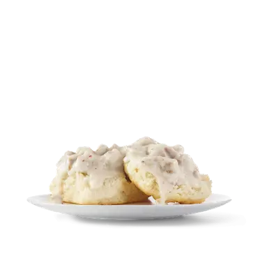 Sausage-Gravy-and-Biscuit