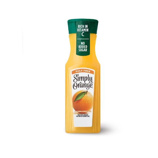 Wendys Simply Orange Juice